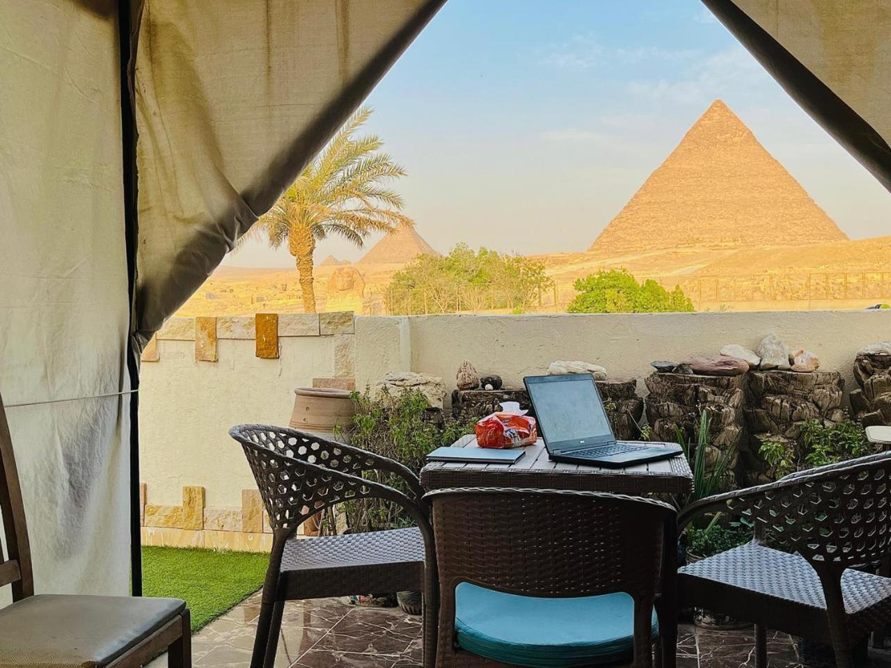 Kemet Pyramids Room View Cairo Ngoại thất bức ảnh