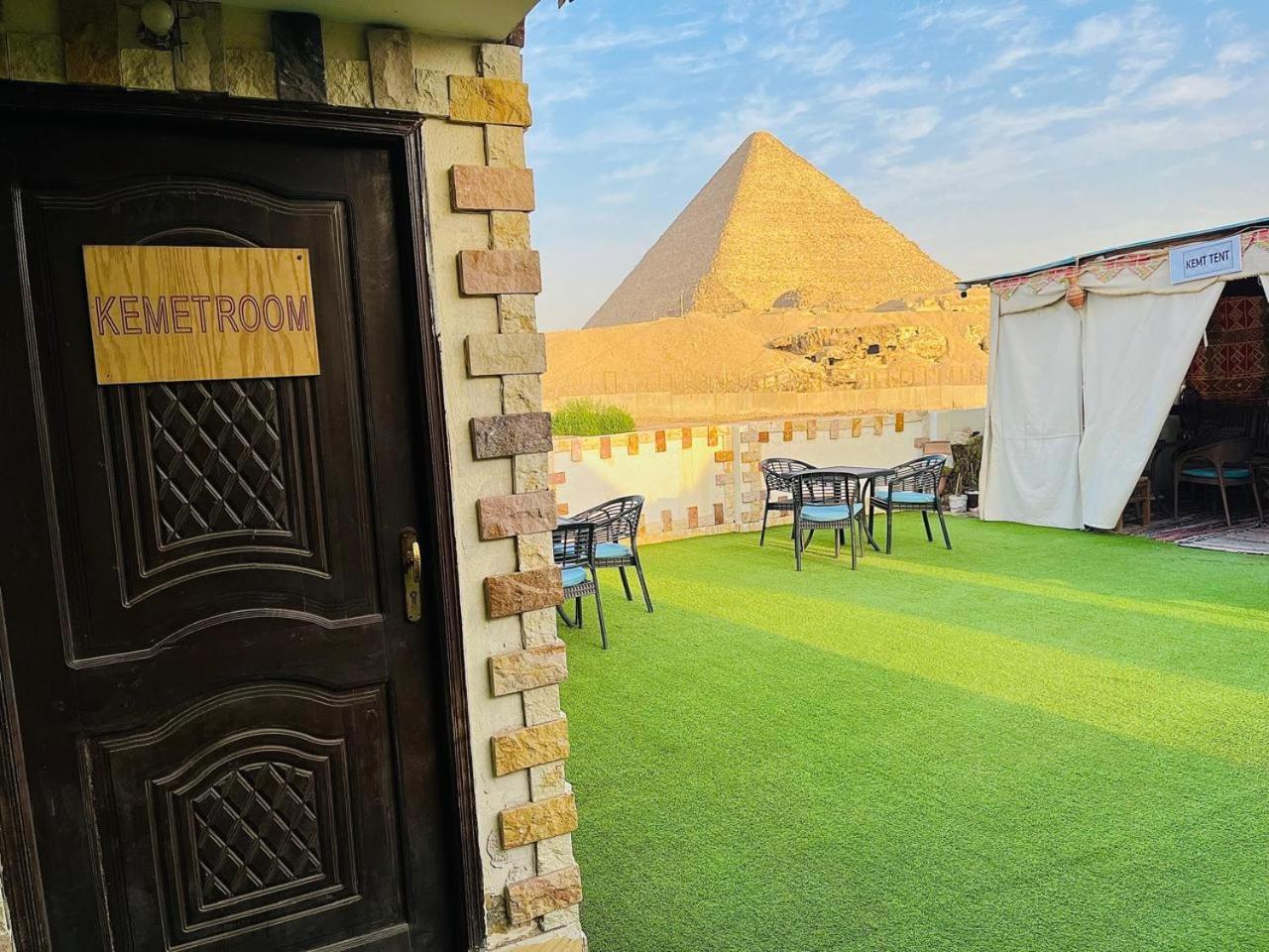 Kemet Pyramids Room View Cairo Ngoại thất bức ảnh