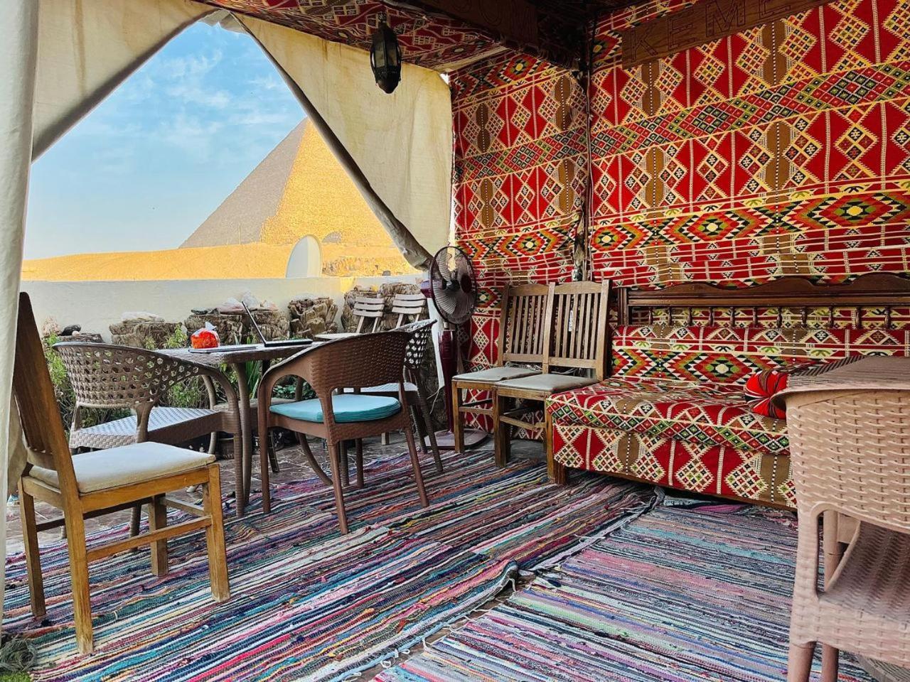 Kemet Pyramids Room View Cairo Ngoại thất bức ảnh