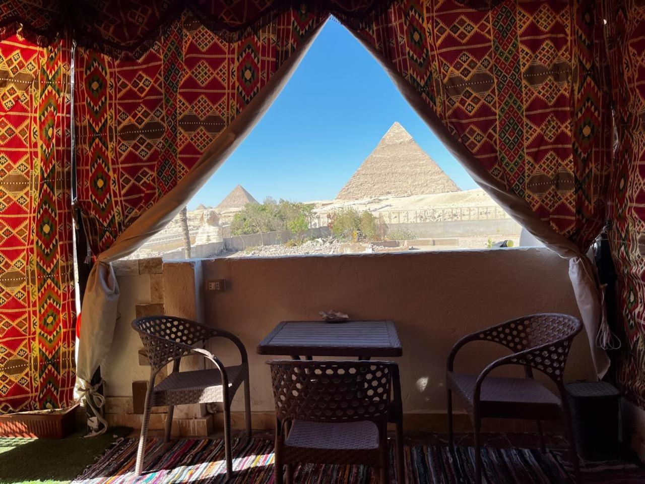Kemet Pyramids Room View Cairo Ngoại thất bức ảnh