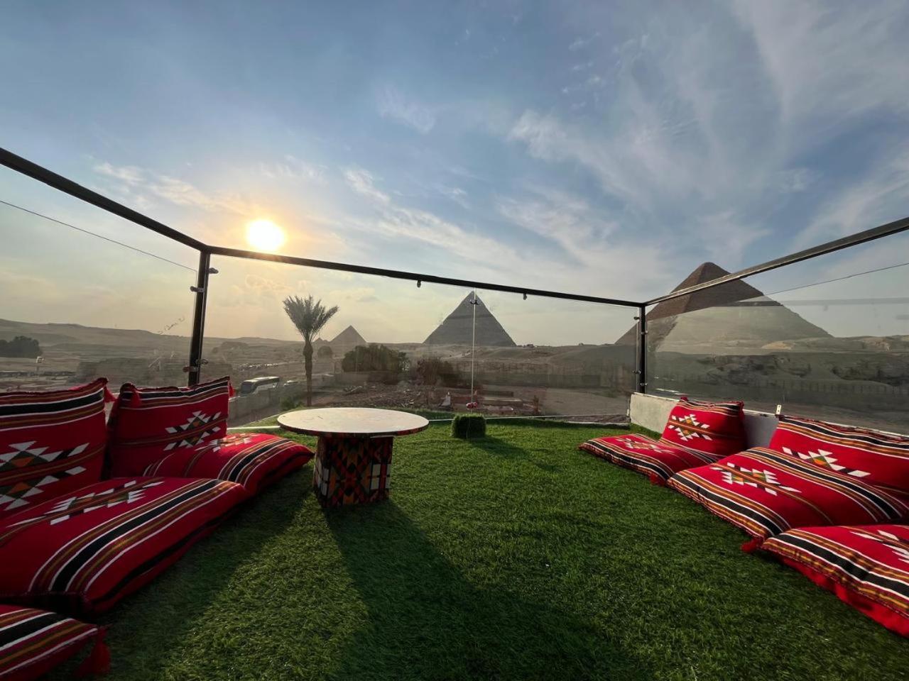 Kemet Pyramids Room View Cairo Ngoại thất bức ảnh