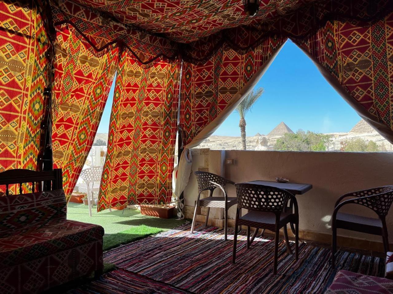 Kemet Pyramids Room View Cairo Ngoại thất bức ảnh